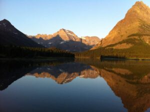 Many Glacier in Glacier National Park