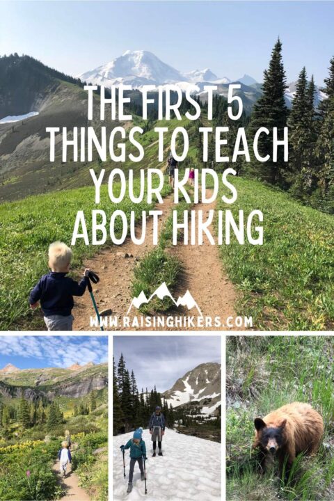 First 5 Things to Teach Your Kids About Hiking