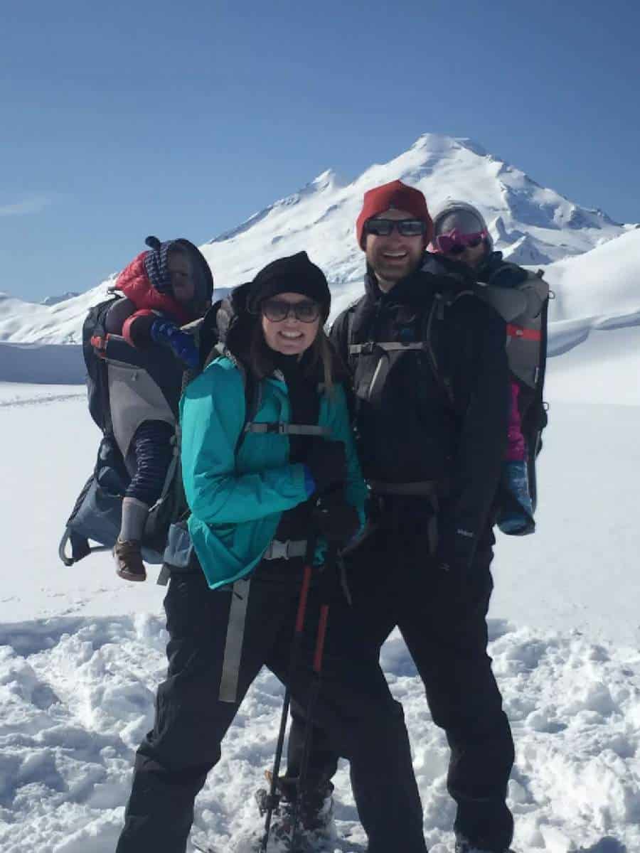 What to pack snowshoeing in Mount Baker, Washington