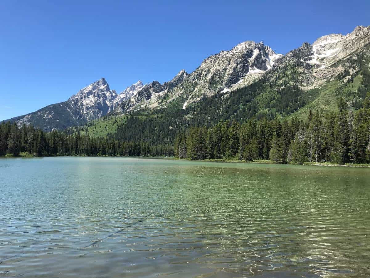 Picture of String Lake in Grand Teton National Park