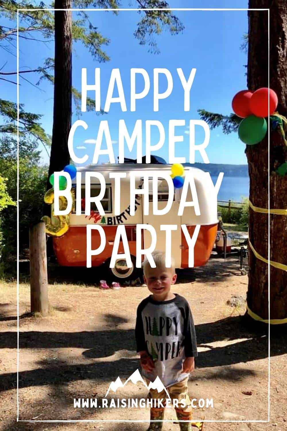 Happy Camper Birthday Party