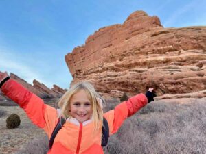 Denver kid hike at red rocks