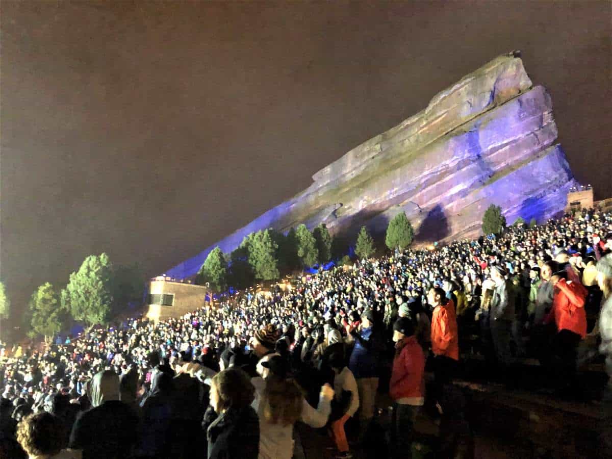 Concert at Red Rocks