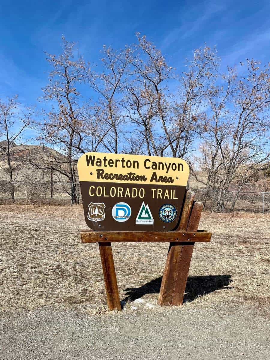 Colorado Trail Sign