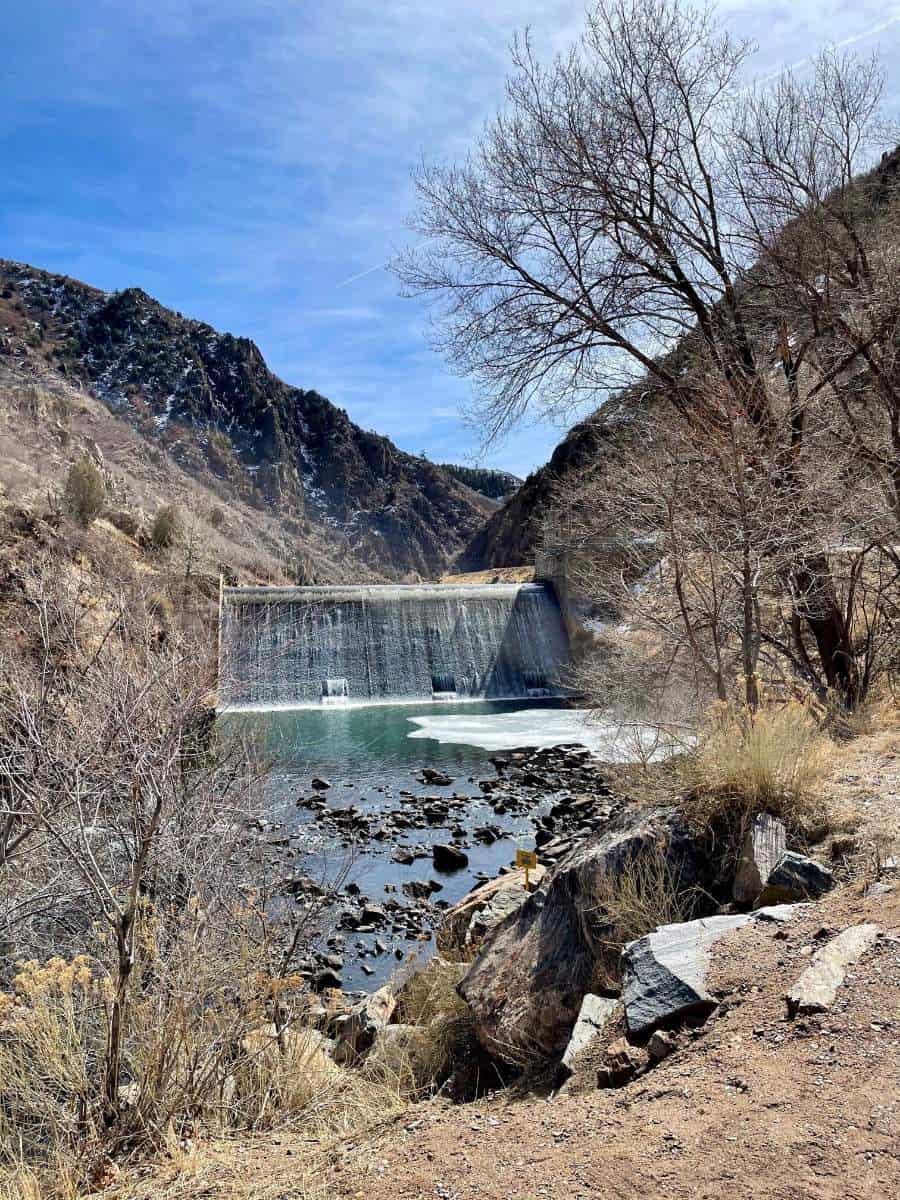 Martson Dam at Waterton Canyon