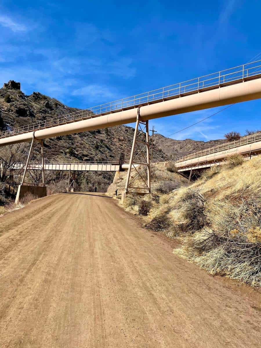 Pipes at Waterton Canyon