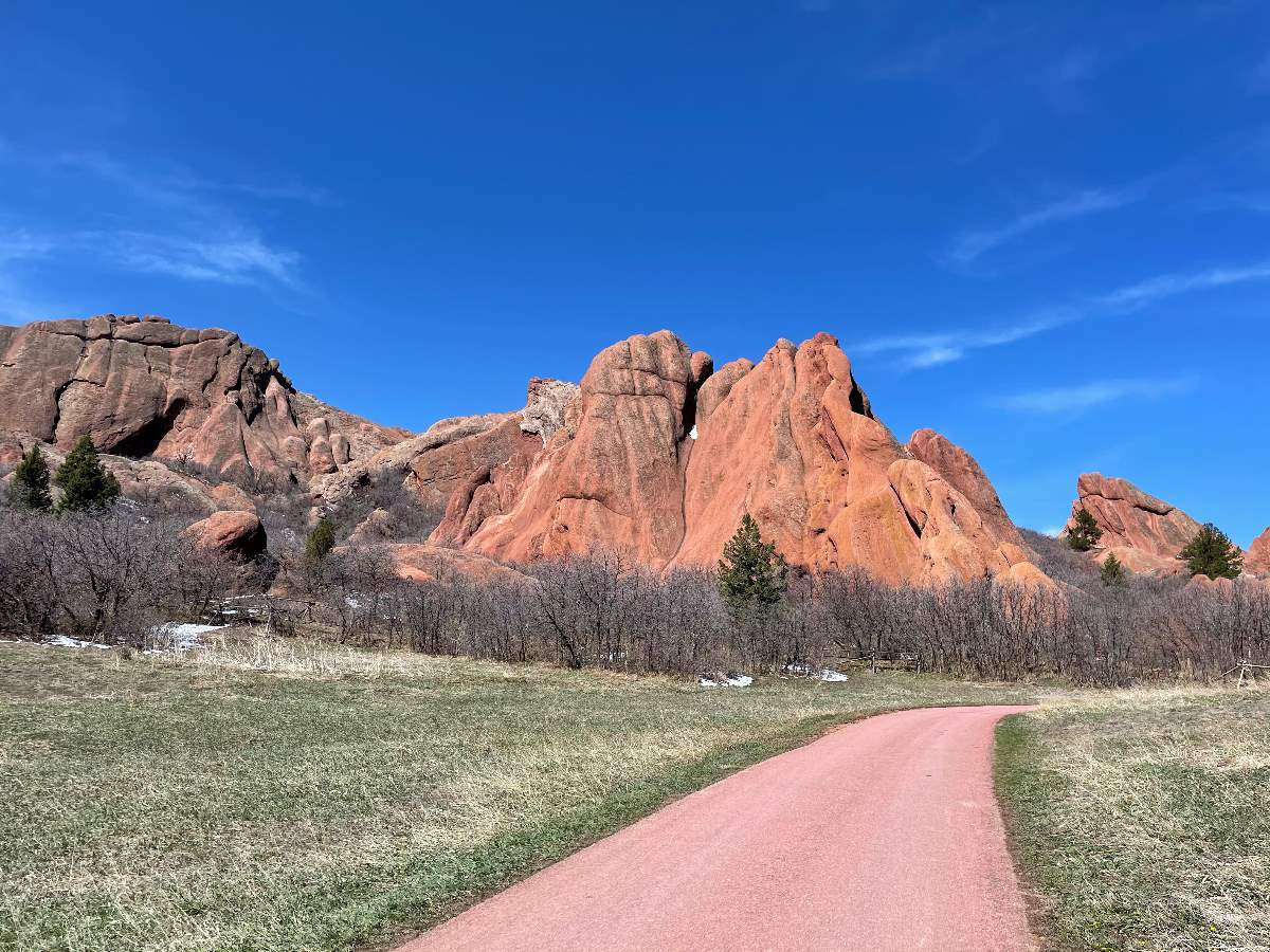 red rock trail