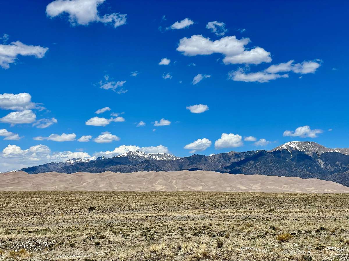 view of Great Sand Dunes National Park
