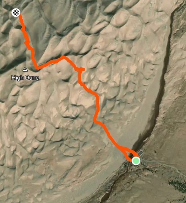 trail route