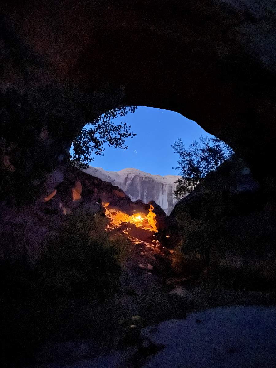 Arch after dark