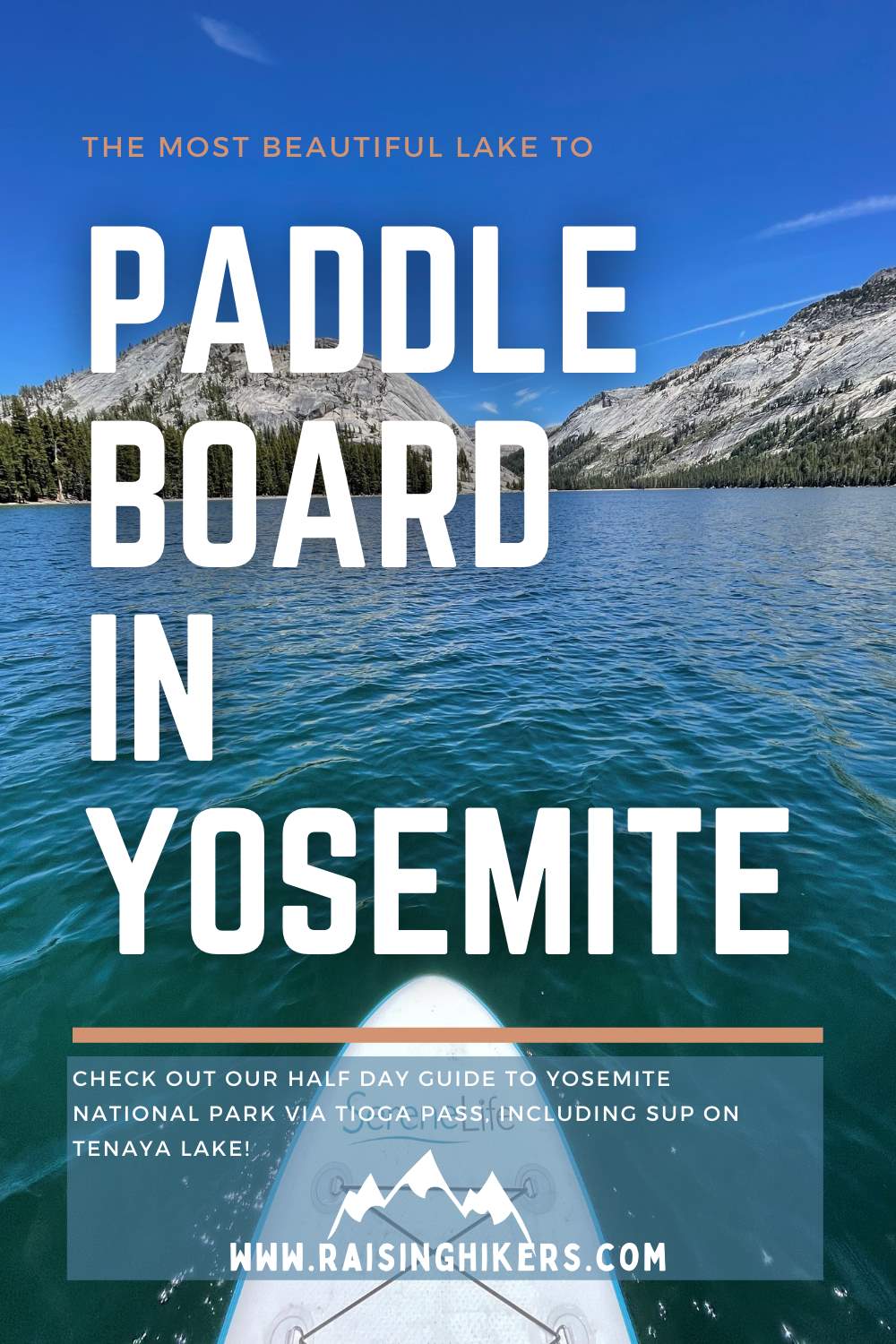 Paddle Board in Yosemite