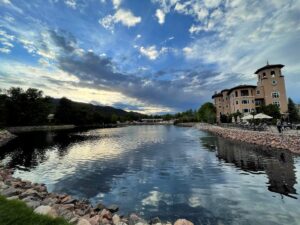 Sunset at the Broadmoor