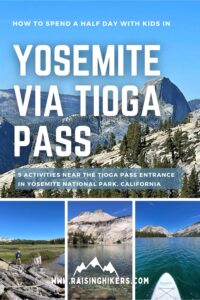 Yosemite via Tioga Pass