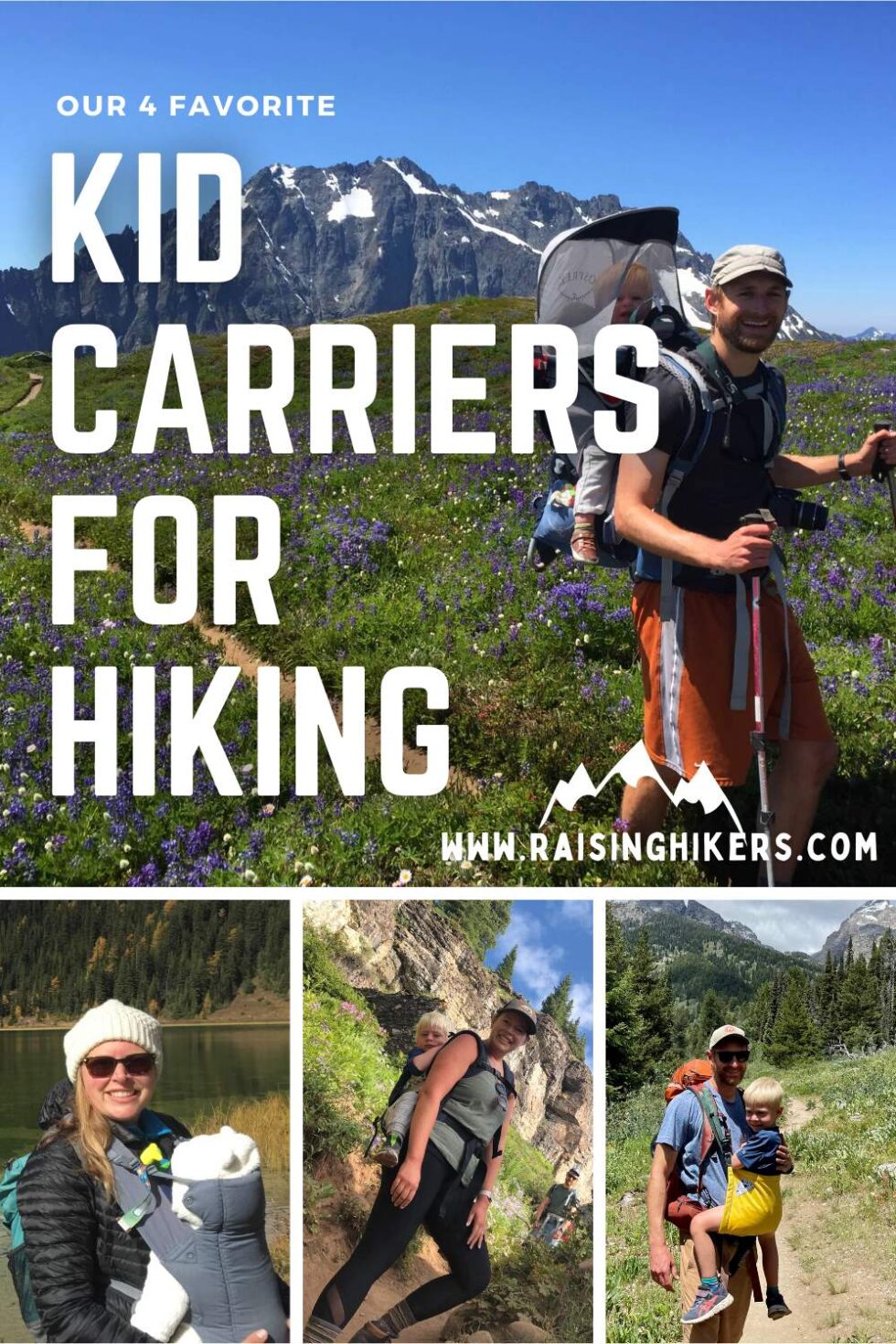 Our 4 Favorite Kid Carriers for Hiking | Raising Hikers