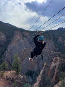 ziplining