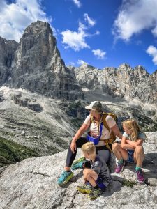 Hiking in the Dolomites