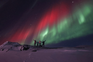 Northern Lights in Iceland Winter