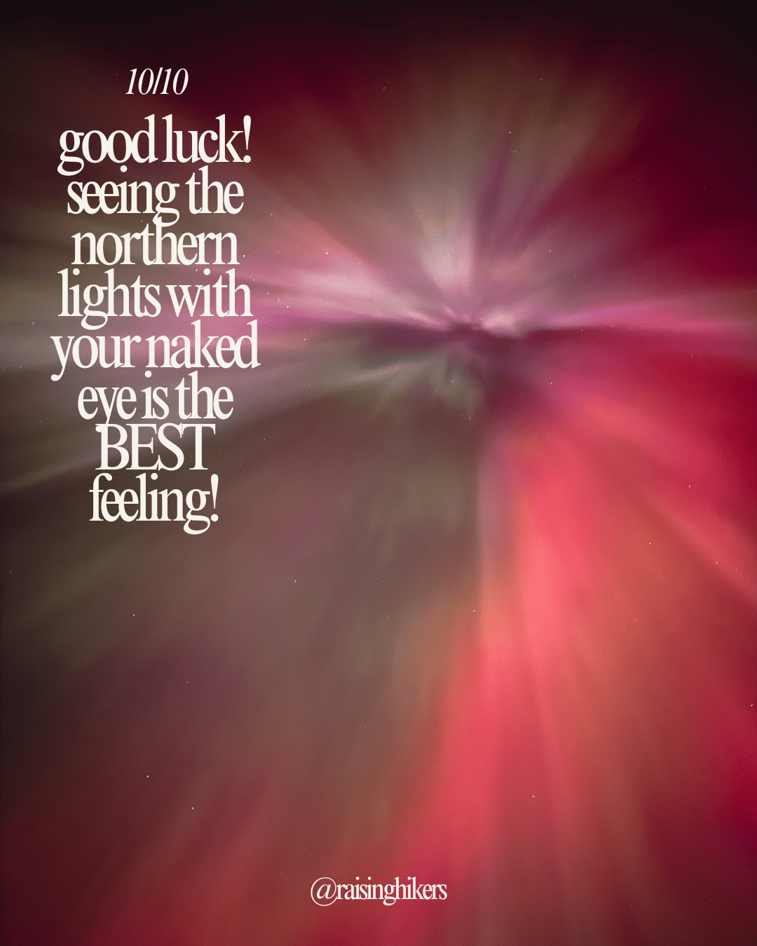 Northern Lights in Iceland Winter